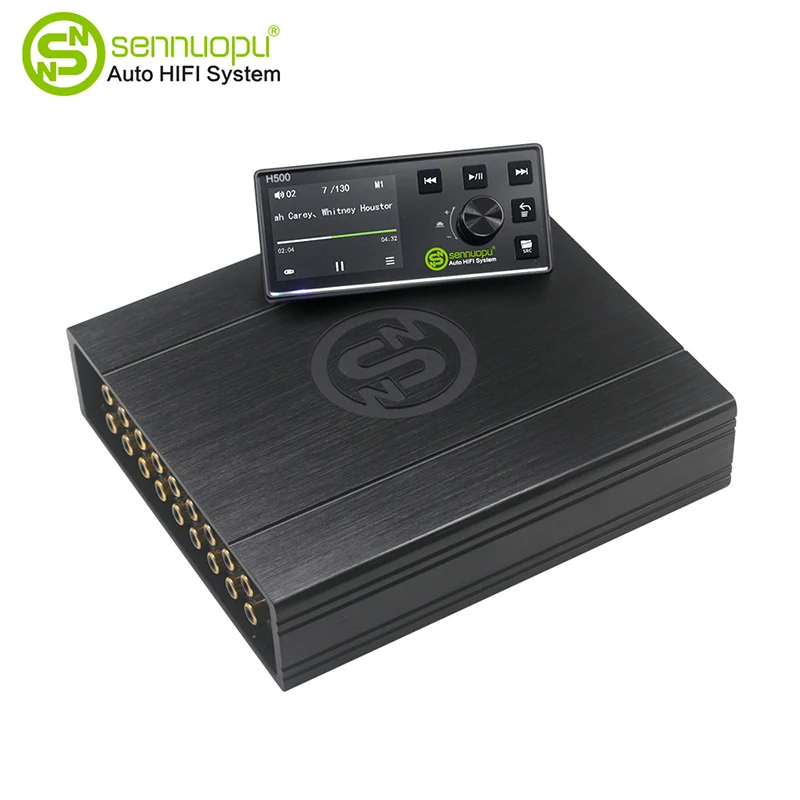 Audio samochodowe 8*30 W wzmacniacz z 12ch DSP