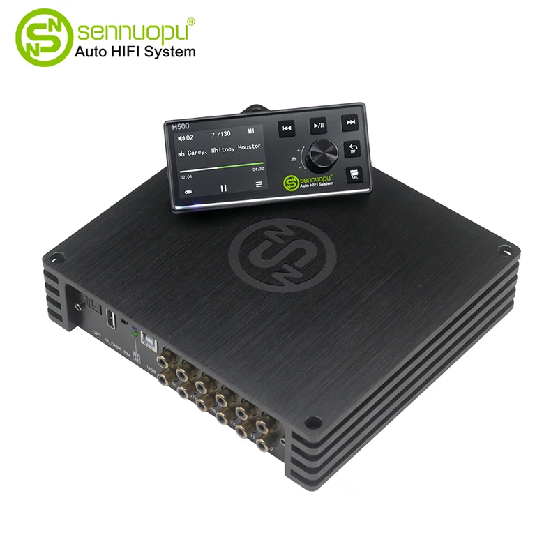 Audio samochodowe 8*50 W wzmacniacz DSP z 10ch